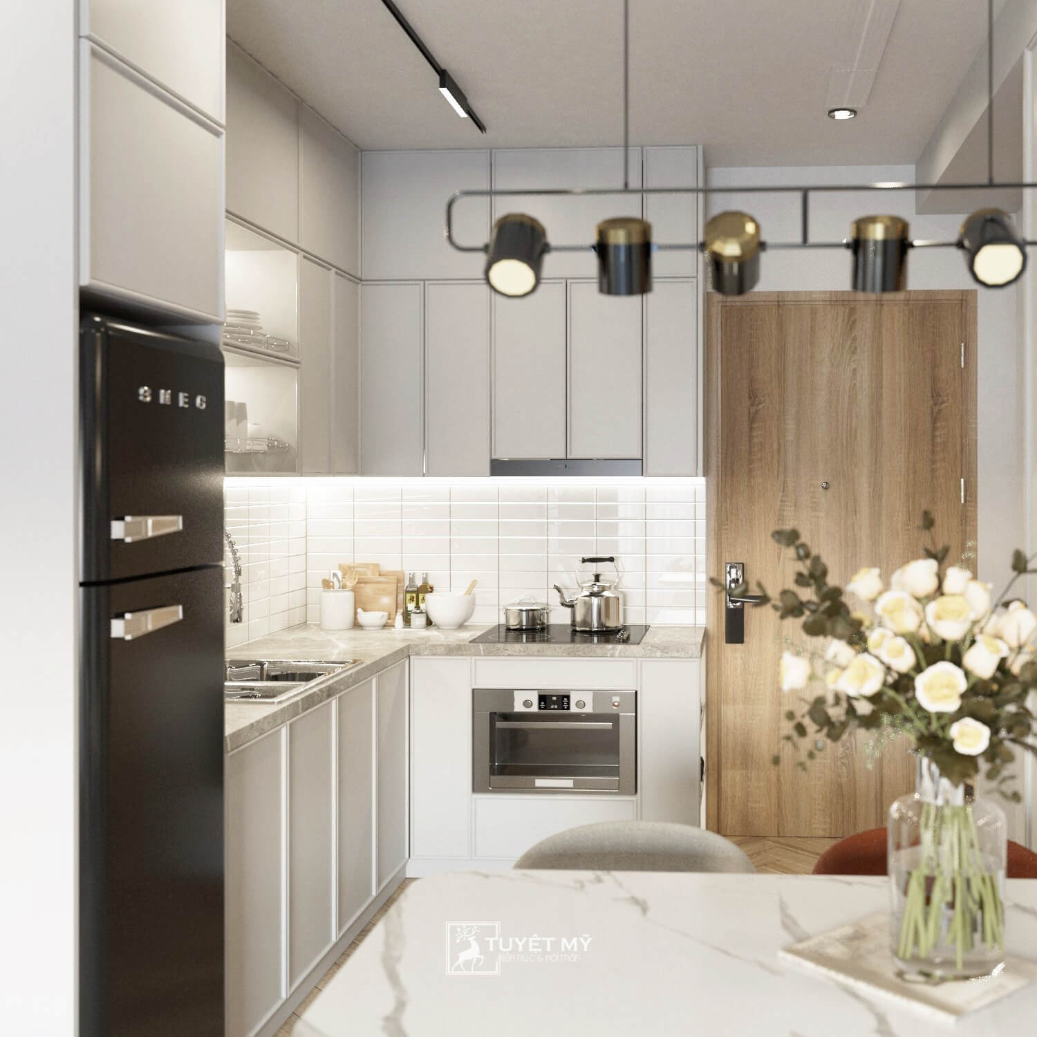 Chung cư nhỏ nhưng đủ đầy – Cách bố trí thông minh cho cuộc sống tiện nghi