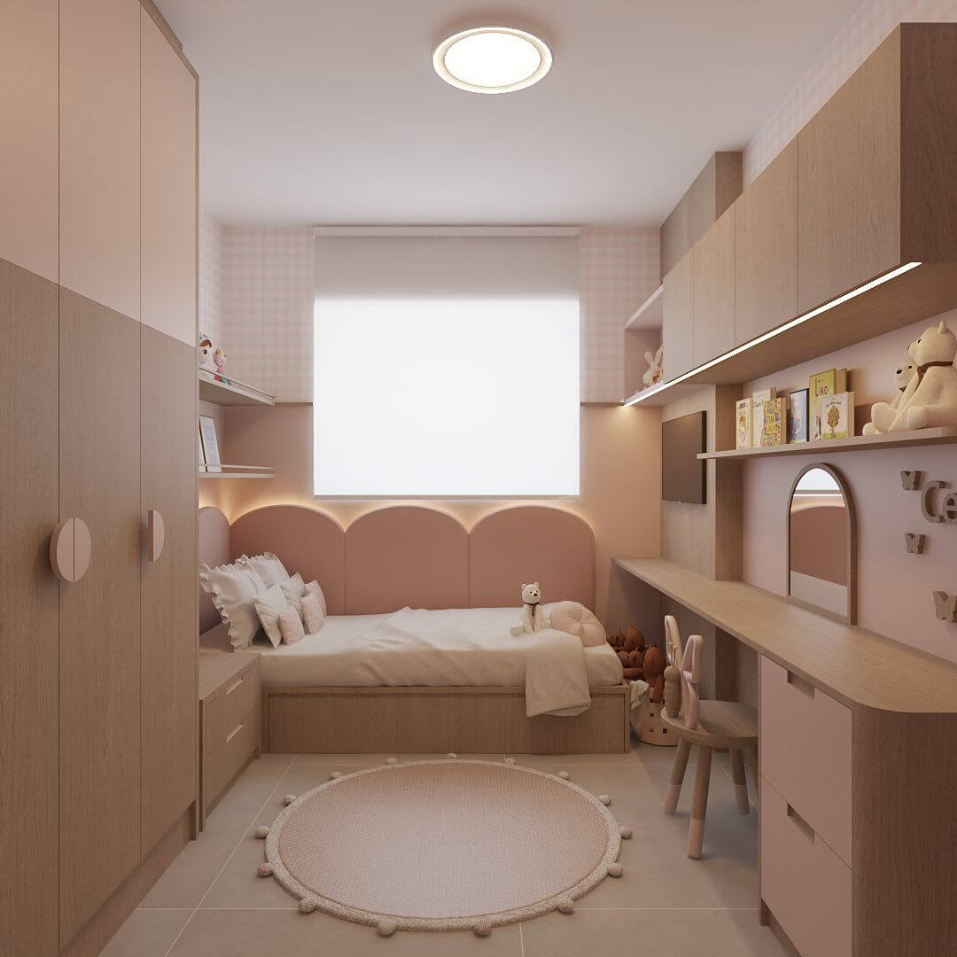 giuong-ngu-bo-tron-be-gai-an-toan