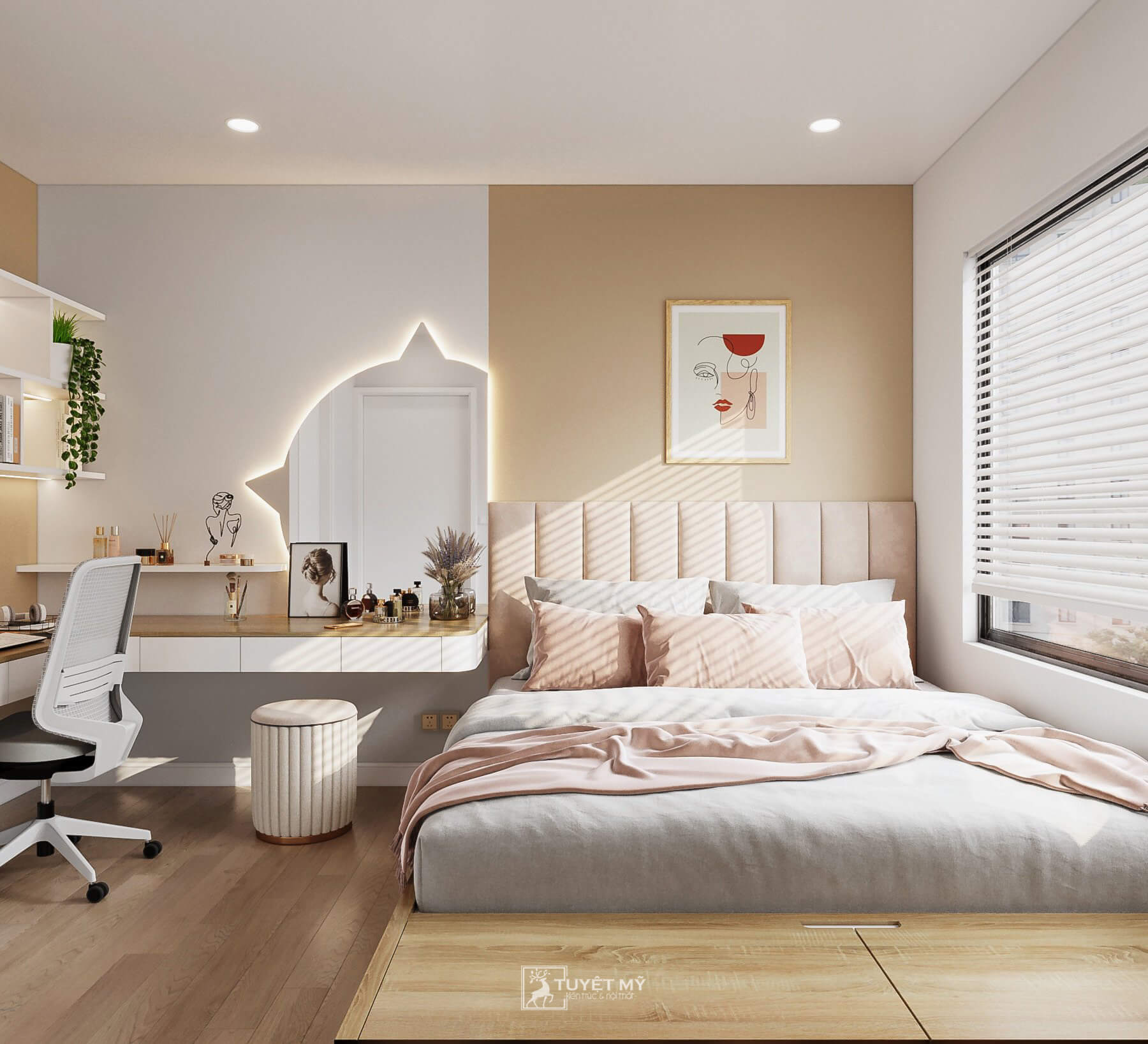 noi-that-phong-ngu-con-gai-hien-dai