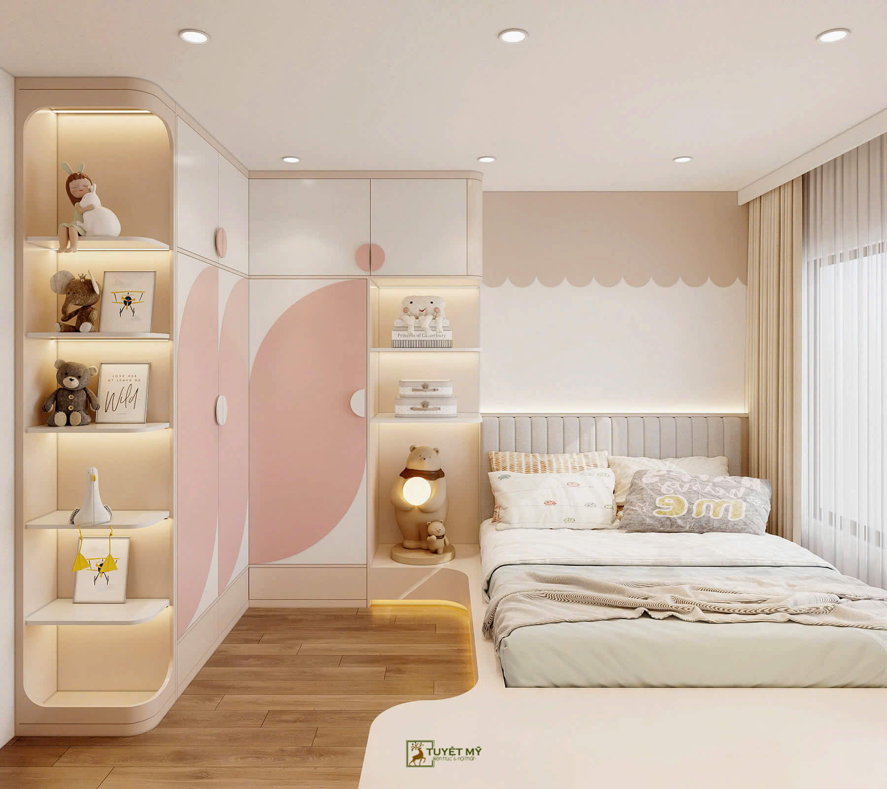 phong-ngu-con-gai-pastel-japandi